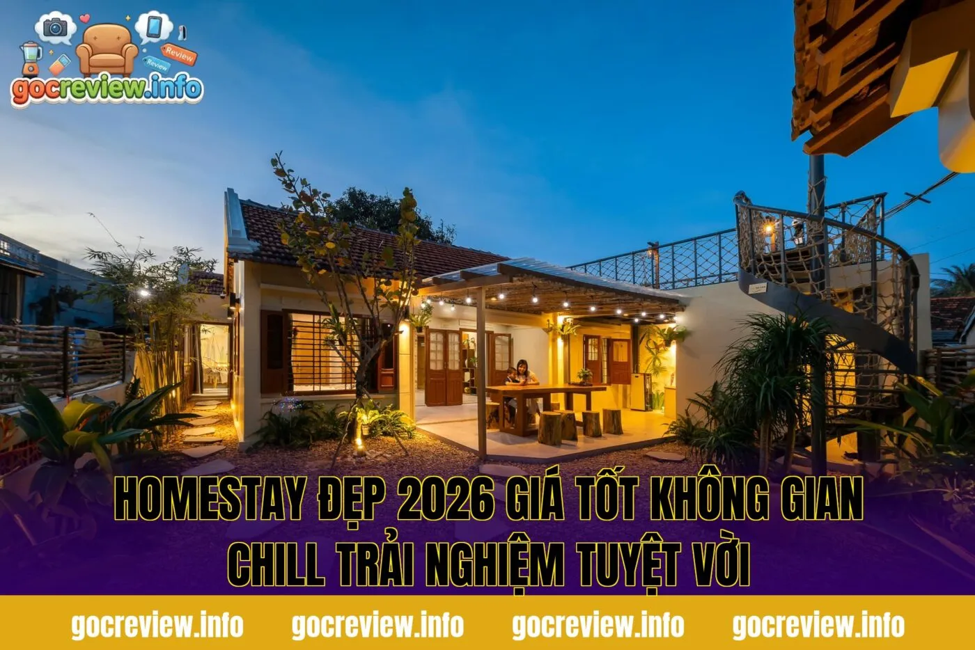Homestay Đẹp 2026 Giá Tốt Không Gian Chill Trải Nghiệm Tuyệt Vời
