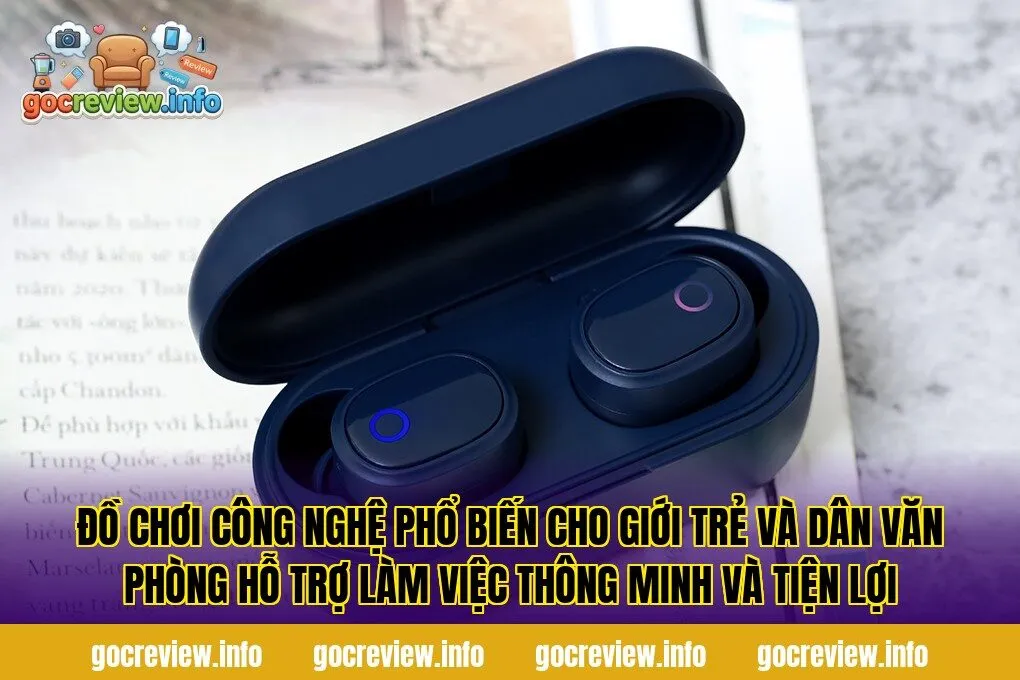 Đồ chơi công nghệ phổ biến cho giới trẻ và dân văn phòng hỗ trợ làm việc thông minh và tiện lợi