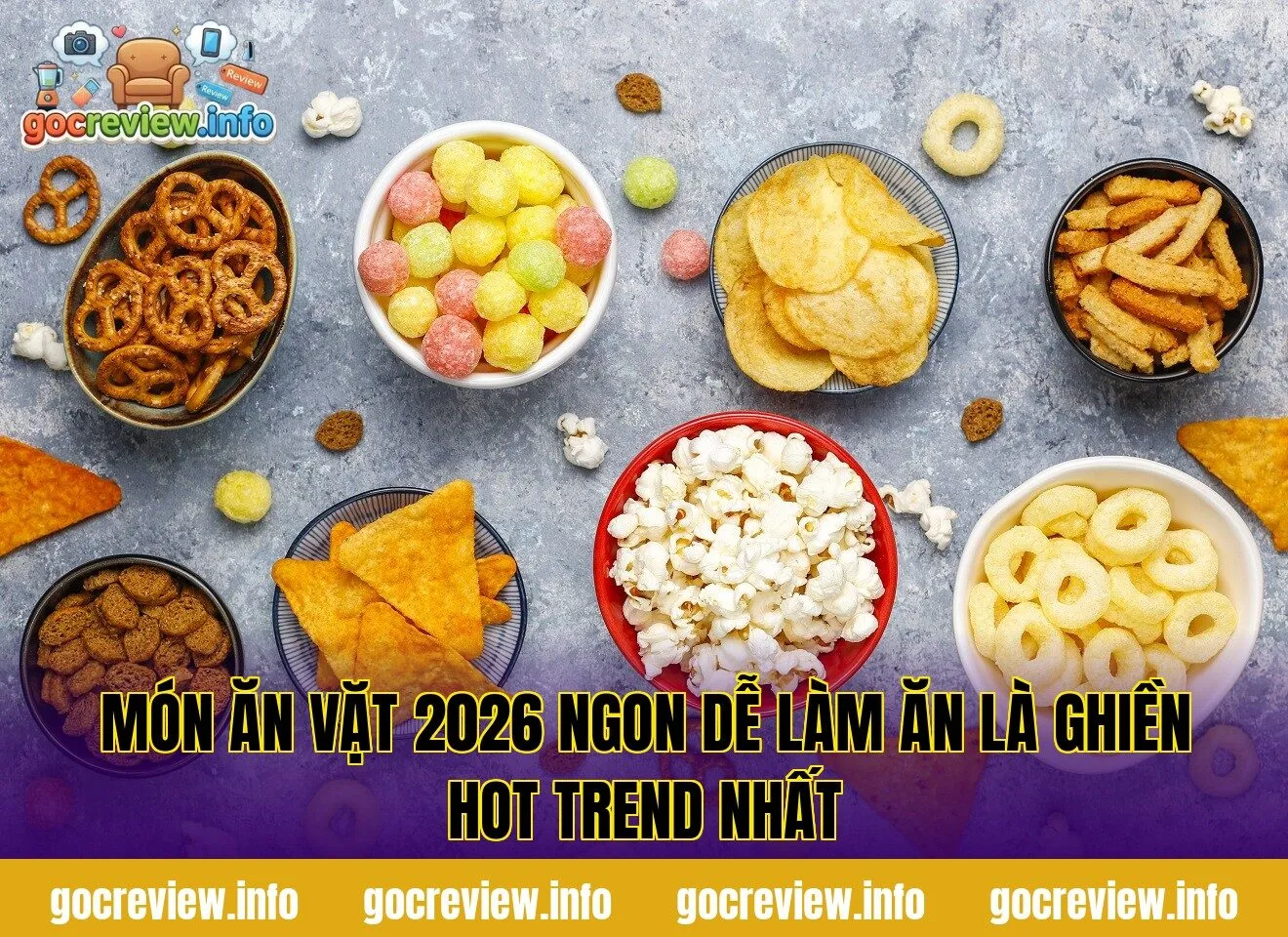 Món Ăn Vặt 2026 Ngon Dễ Làm Ăn Là Ghiền Hot Trend Nhất