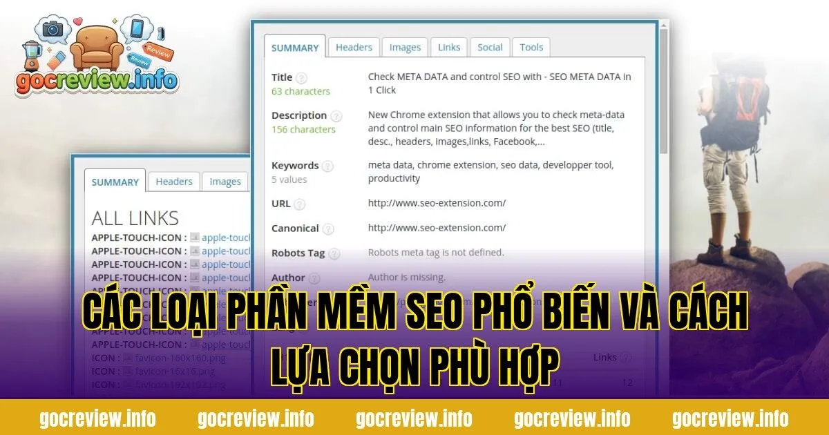 Các loại phần mềm SEO phổ biến và cách lựa chọn phù hợp