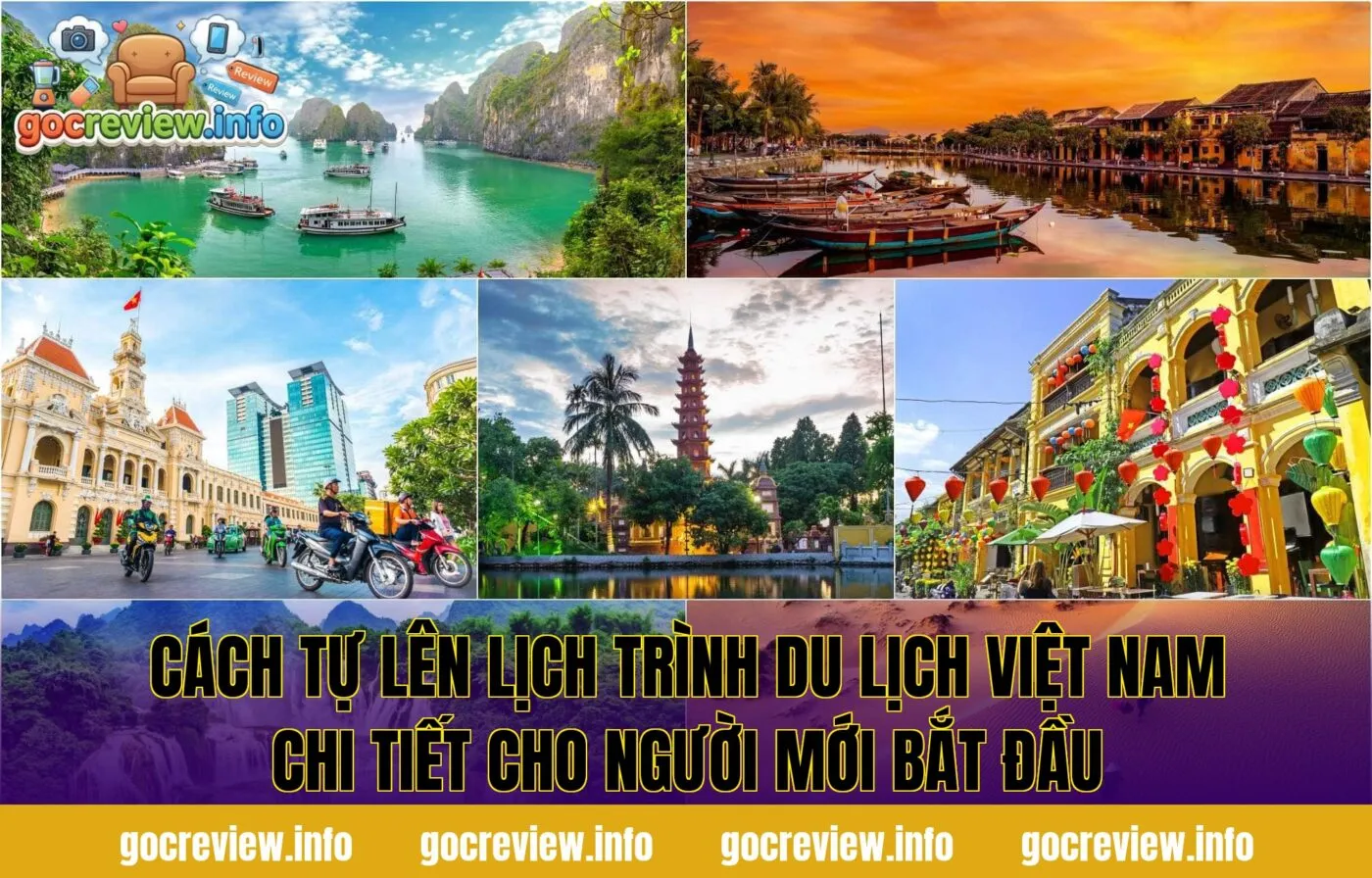 Cách tự lên lịch trình du lịch Việt Nam chi tiết cho người mới bắt đầu