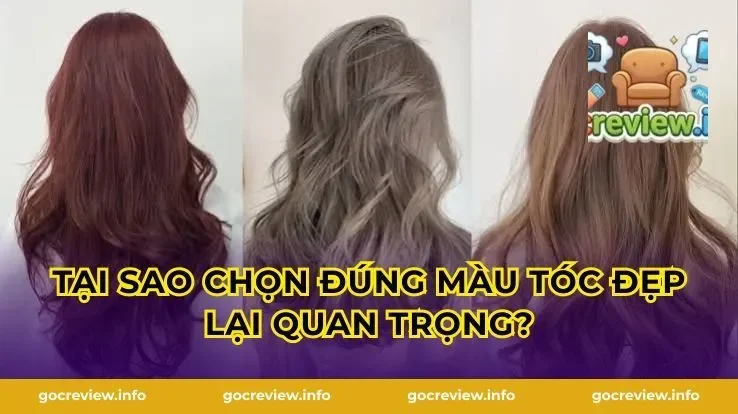Tại Sao Chọn Đúng Màu Tóc Đẹp Lại Quan Trọng?